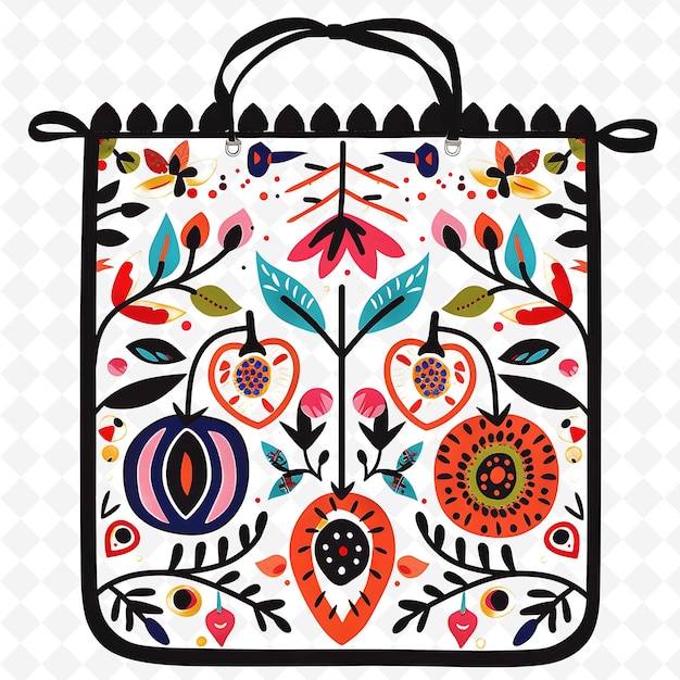 Ręcznie haftowana torba